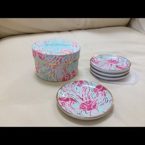 Never Used. Lilly Pulitzer coaster set.